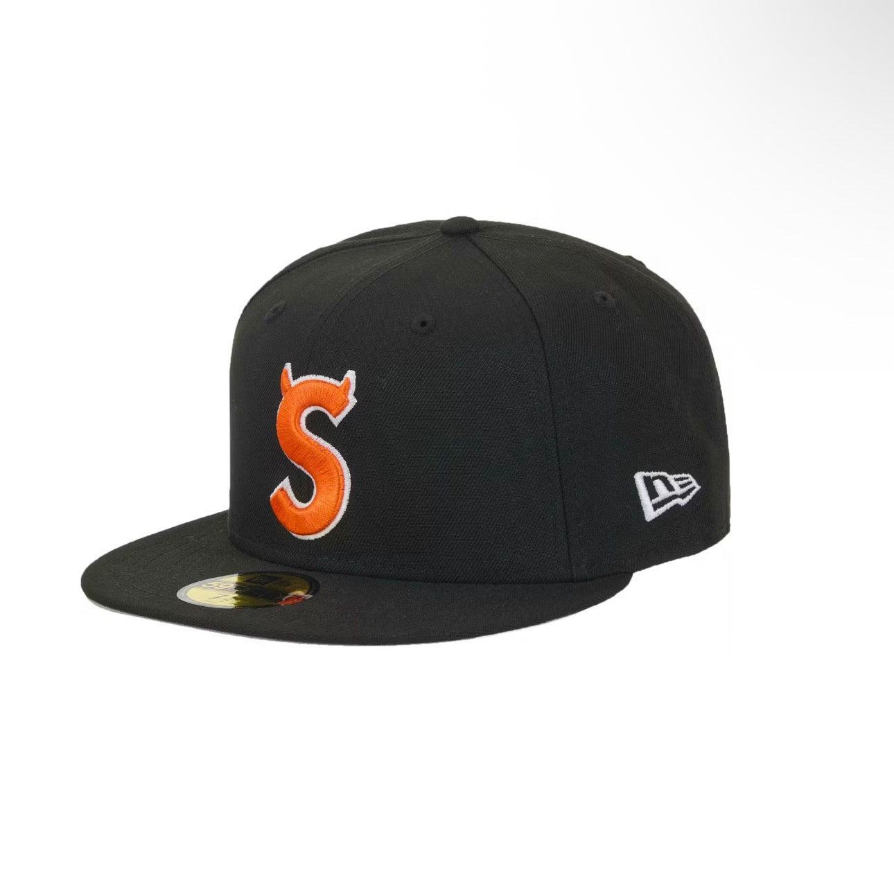 SUPREME DEVIL S LOGO NEW ERA FITTED