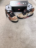 Air Jordan 5 x Supreme desert camo ￼
